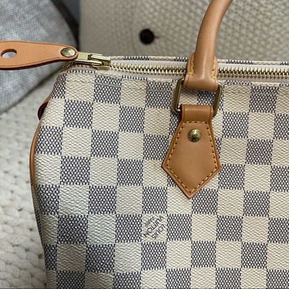 Louis Vuitton speedy 30 Damier Azur 2015 - Picture 6 of 16